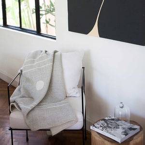 Harvest Moon Reversible Throw. Zero Dye Collection