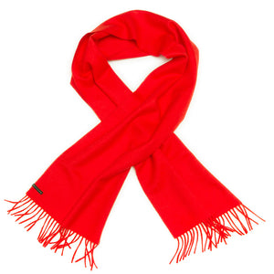 Blacksaw Baby Alpaca Solstice Scarf Red Light