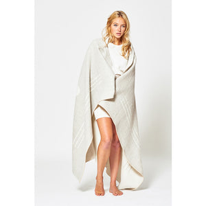 Harvest Moon Reversible Throw. Zero Dye Collection