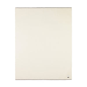 Blacksaw Siempre Recycled Alpaca Blanket in Speakeasy Ivory