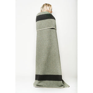 Blacksaw Siempre Recycled Alpaca Wool Blanket in Surplus