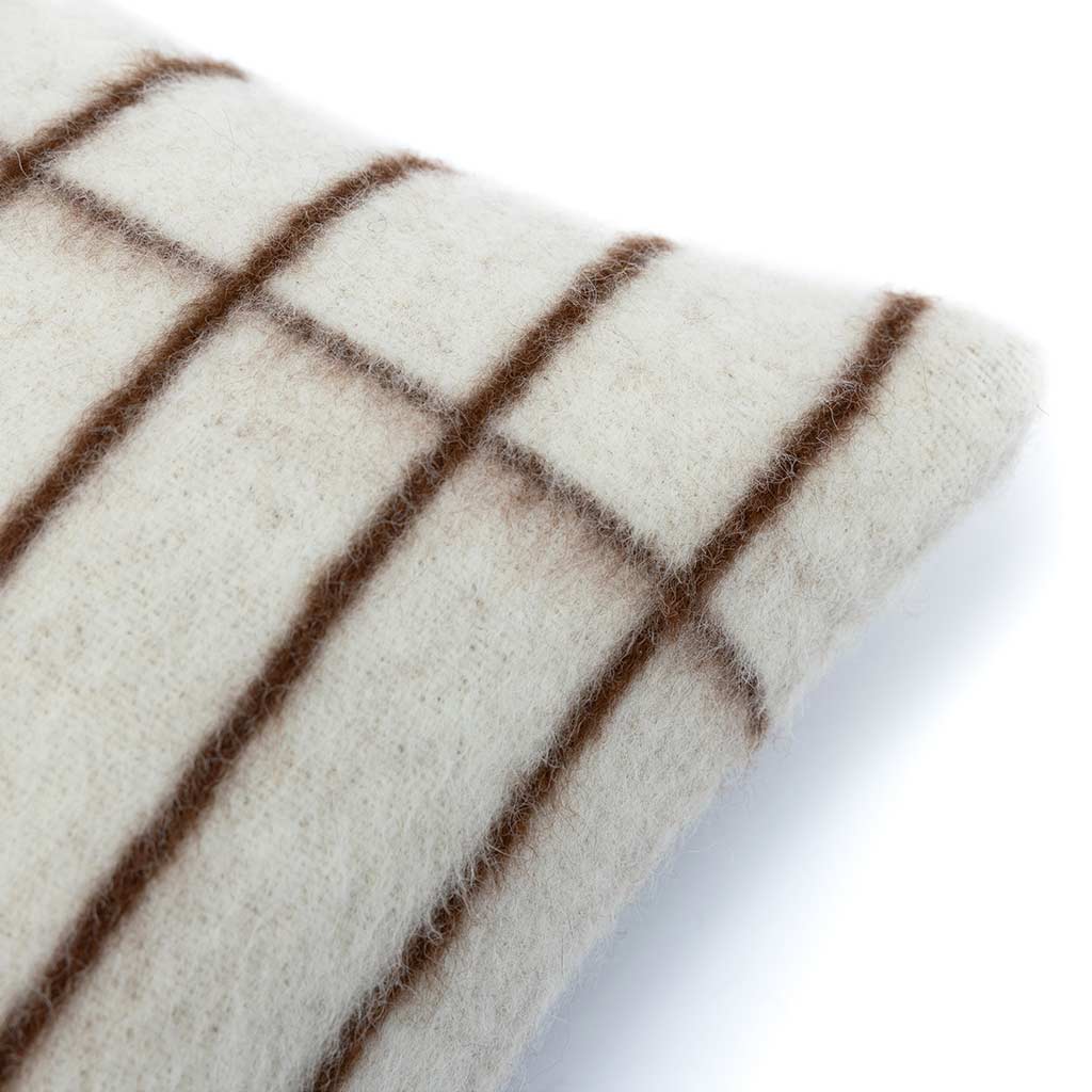 AALTO HEIRLOOM THROW PILLOW 23" X 11". ZERO DYE