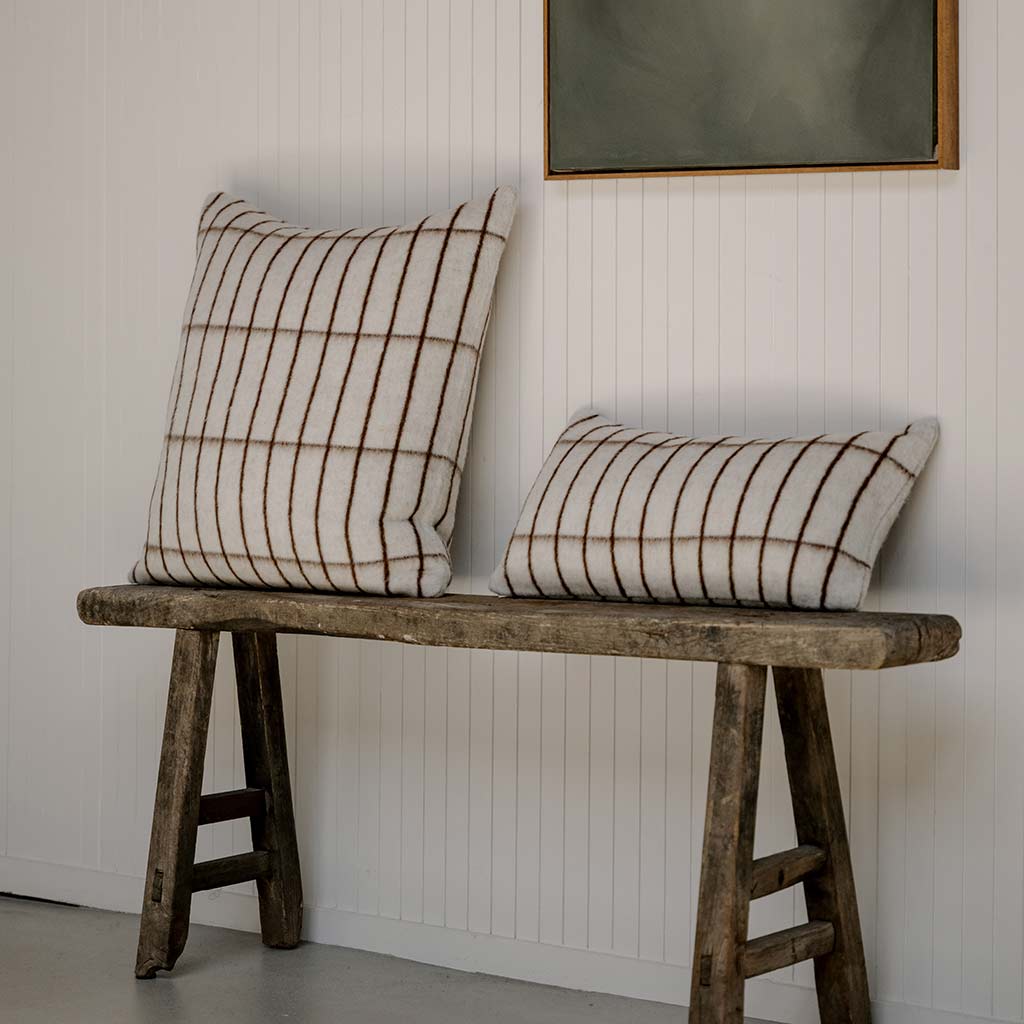 AALTO HEIRLOOM THROW PILLOW 23" X 11". ZERO DYE