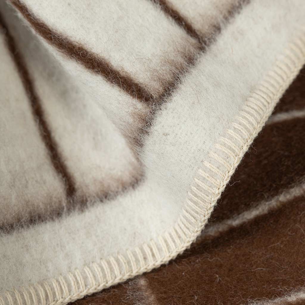 AALTO HEIRLOOM BLANKET. ZERO DYE