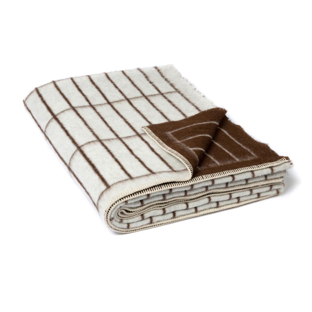 AALTO HEIRLOOM BLANKET. ZERO DYE