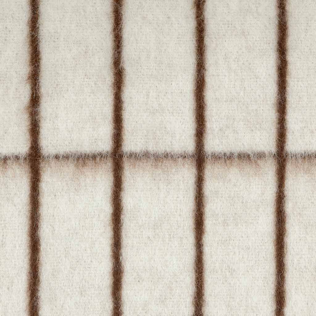 AALTO HEIRLOOM BLANKET. ZERO DYE