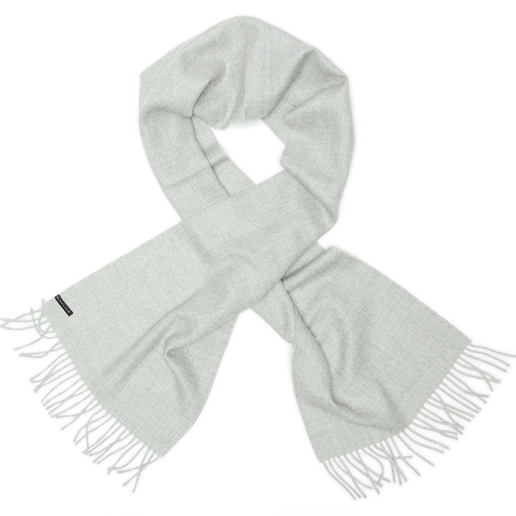 Blacksaw Baby Alpaca Solstice Scarf Light Heather Grey