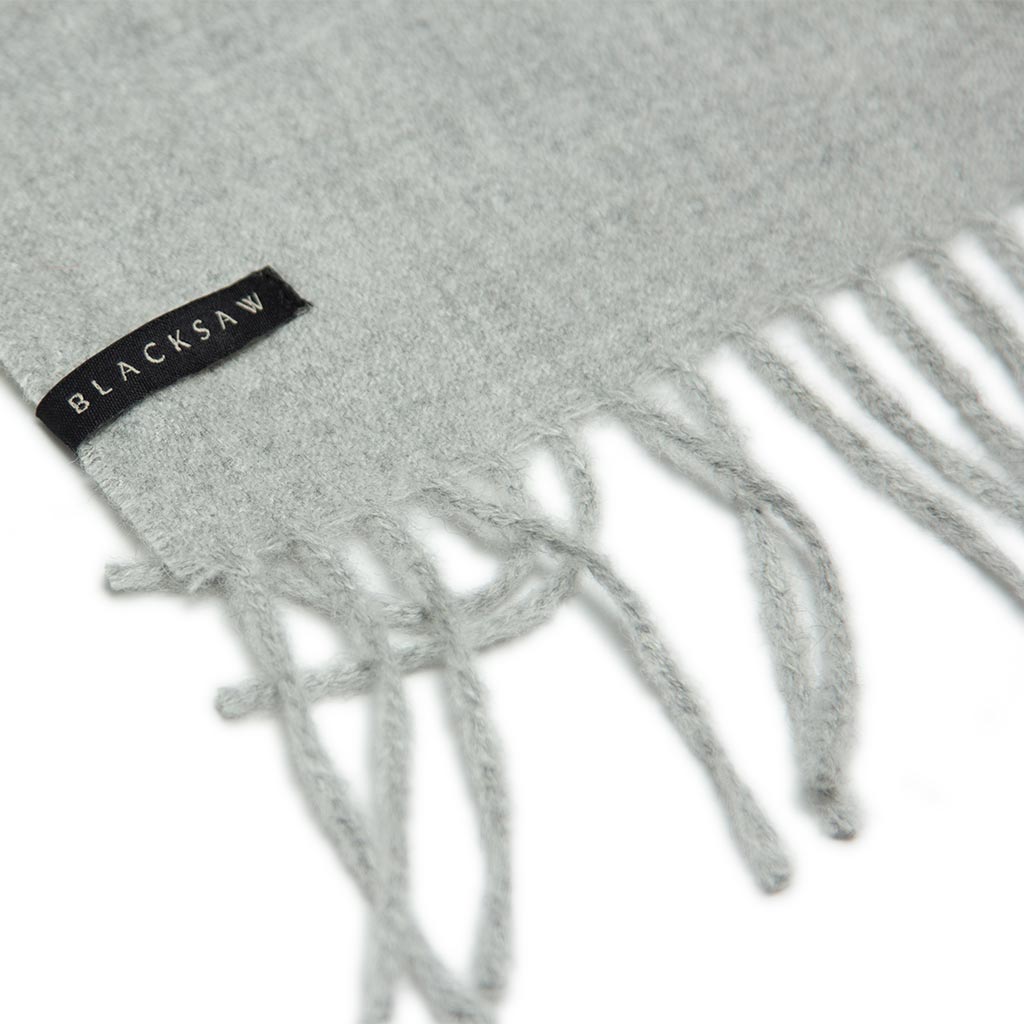 Blacksaw Baby Alpaca Solstice Scarf Light Heather Grey