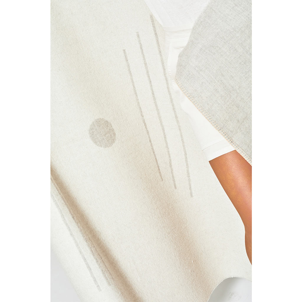 Harvest Moon Reversible Throw. Zero Dye Collection