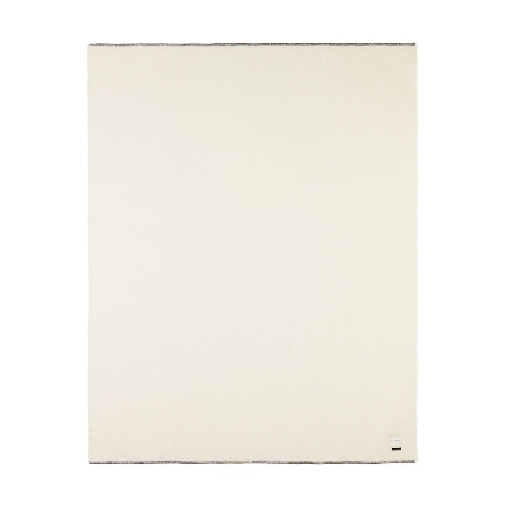 Blacksaw Siempre Recycled Alpaca Blanket in Speakeasy Ivory